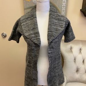 Short sleeve cardigan